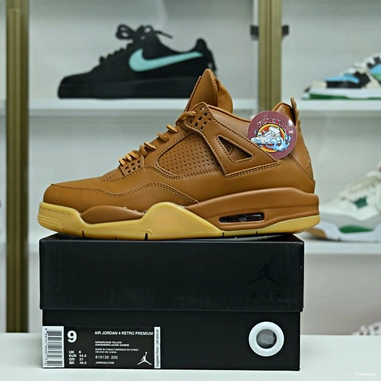 Air Jordan Jordan retro wheat ginger 4 1028